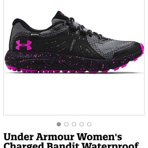 Under Armour Charged Bandit shoes.